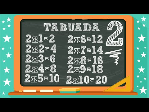 TABUADA DO 2 (DOIS) - Memorização | Vila Educativa