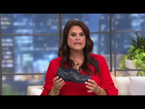 Clarks Leather Lace-up Shoes - Cheyn Ava on QVC
