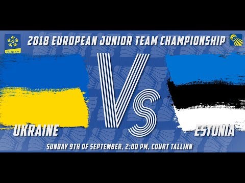 Ukraine (Beketov/ Makhnovskiy) vs Estonia (Pilve /Raudsepp) - D3M3 - European Jnr. Team C’ships 2018