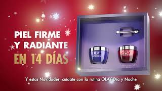 Olay Estas Navidades cuídate con tu rutina de día y noche anuncio