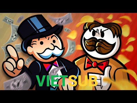 [Vietsub] Mr. Monopoly vs Julius Pringles - Bonus Rap Battle!!! (Credit by @FreshyKanal )