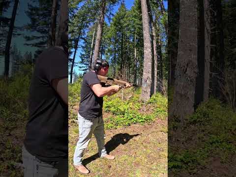 first shot reaction to the gforce arms bullpup 12ga #shotgun