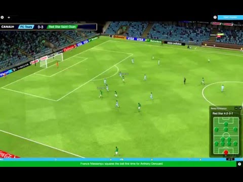 FC Tours - Red Star 0:3, Tor Anthony Derouard (Red Star)