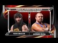 Mark Briscoe Vs Michael Elgin ROH WINTER WARRIORS TOUR 02 21 2015 FULL MATCH