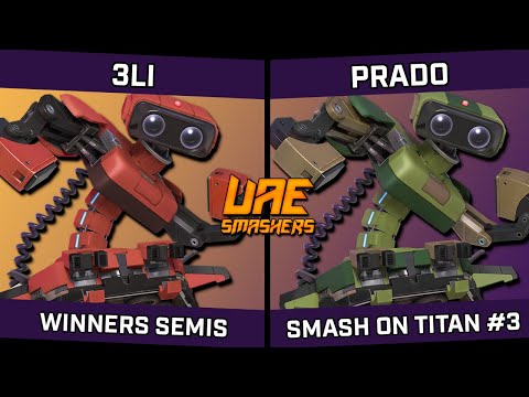 3li (ROB) vs Prado (ROB) - Smash on Titan #3
