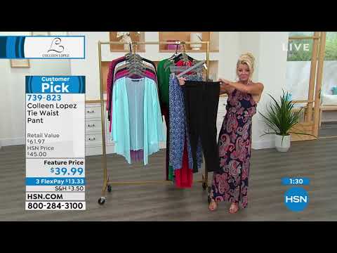 Colleen Lopez Tie Waist Pant