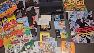 Nes Storage Case full of retro Treasure Ebay Snipe!