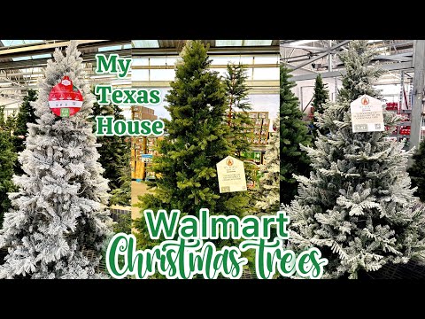  🎄 Walmart Christmas 2025 🎁 NEW Christmas Trees + Viral My Texas House Tree 🌟