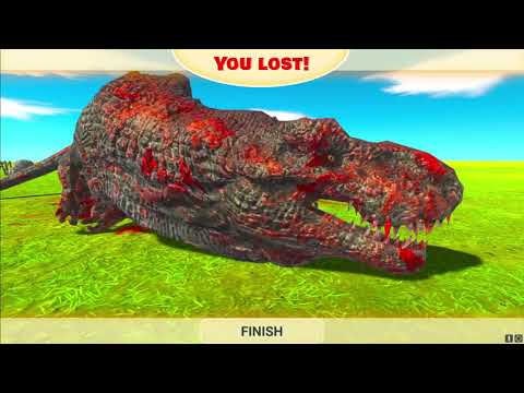 TYRANNOSAUR in Battle with All INSECT UNITS - Animal Revolt Battle Simulator