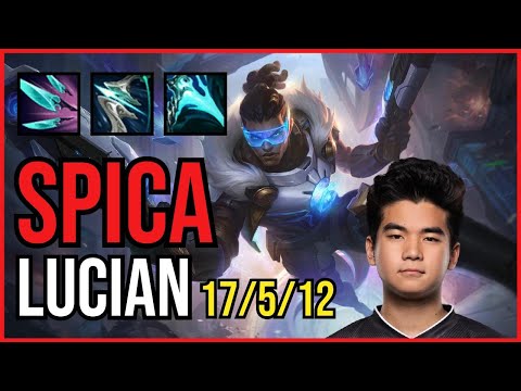 SPICA - LUCIAN vs. JHIN ADC | NA MASTER | PATCH 10.25