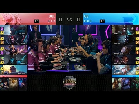 UOL vs OG Highlights - UNICORNS OF LOVE vs ORIGEN Game 1 EU LCS Week 1 Summer 2016