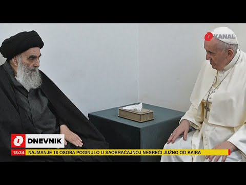 Historijski sastanak pape i vođe iračkih šita: Poziv na mir i suživot u zemlji razorenoj sukobima