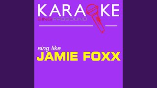 Three Letter Word (In the Style of Jamie Foxx) (Karaoke Instrumental Version)