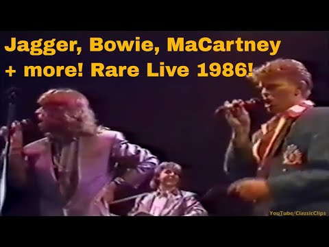 Jagger, McCartney, Bowie, Elton John + More Perform Together!