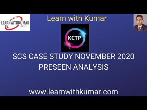 HOW TO PASS CIMA FINAL EXAM PRESEEN ANALYSIS KCTP NOV 2020