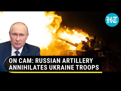 Putin’s men inflict fire damage on soldiers in South Ukraine | Watch Russian artillery in action