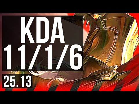 PANTHEON vs TAHM KENCH (TOP) | Legendary | EUW Master | 25.13