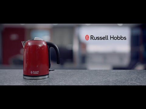   Virdulys Russell Hobbs 20412-70 Colours+ | 1,7L | raudonas video