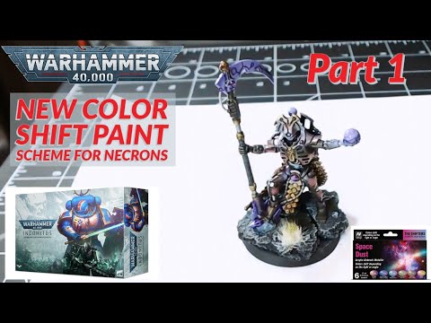 Warhammer 40k Indomitus Necron Paint Scheme Part 1