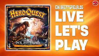 HeroQuest: Der Aufbruch - Live Let's Play mit Vinz, Flo & Ben