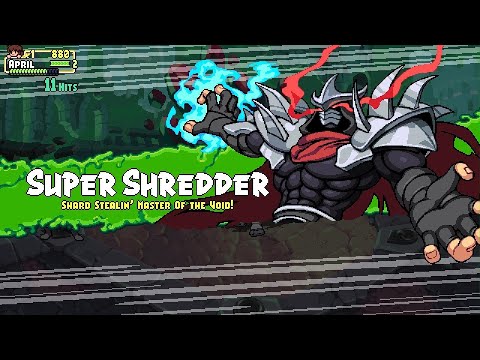 TMNT: Shredder's Revenge - How To Beat Super Shredder DLC