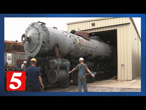 Historic Nashville Steam Locomotive hits significant moment in restoration efforts