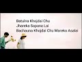 mutu dekhin karaoke with lyrics  john chamling rai