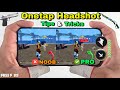 One Tap Headshot Tips And Tricks With Handcam Tutorial Free Fire