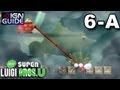 New Super Luigi U 3 Star Coin Walkthrough - Meringue Clouds Airship: Bowser Jr. Showdown
