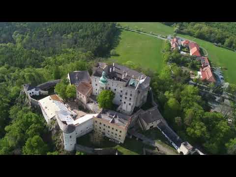Buchlov 4k Dron video