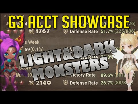 G3 Showcase - LIGHT & DARK - Xennial Gamer : Summoners War