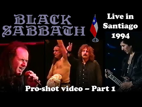Black Sabbath - Monsters of Rock Chile 1994 - Parte 1