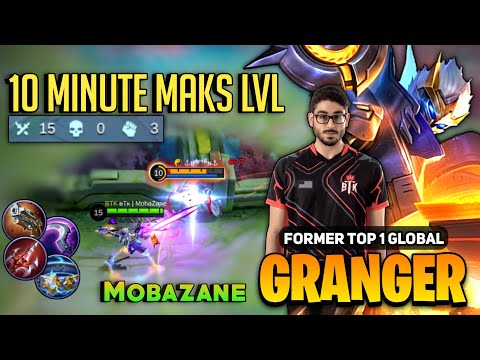 Perfect Granger Fast Farm Rotation Gameplay [ Former Top 1 Global Granger ] By Mobazane - MLBB
