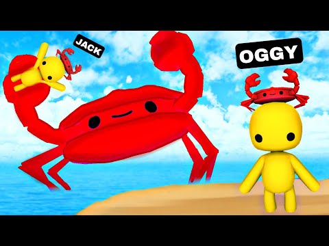 OGGY FOUND GIANT CRAB AND UNLOCKED SECRET CRAB HAT IN WOBBLY LIFE!