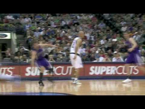 Jason Kidd With A Behind The Back Pass To Jason Terry!