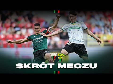 34. kolejka Fortuna1Liga: Skrót meczu GKS Tychy - Górnik Łęczna 0:1