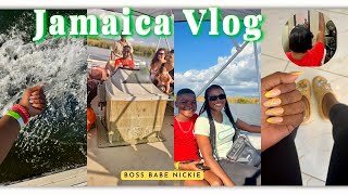 JAMAICA 🇯🇲 VLOG: Mini Maintenance Hair,Nails & Teeth,Black River Safari Tour,Blue Fields Beach Day