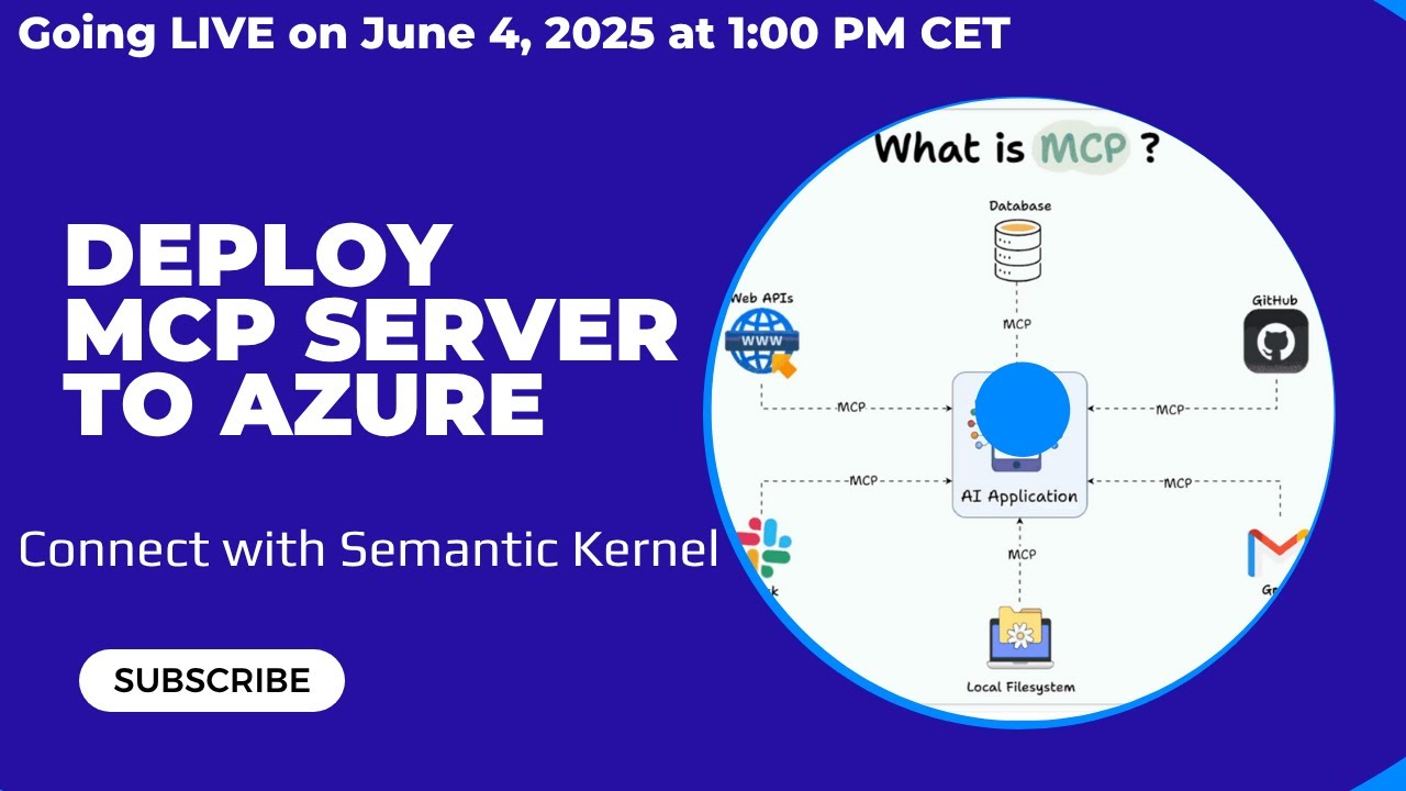 Deploying MCP Server to Azure and Connecting with Semantic Kernel: A ...