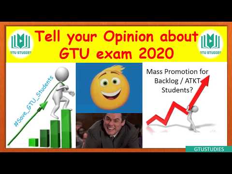 #Save_GTU_Students ,  GTU Exam 2020 Facebook poll to generate Opinions of all students