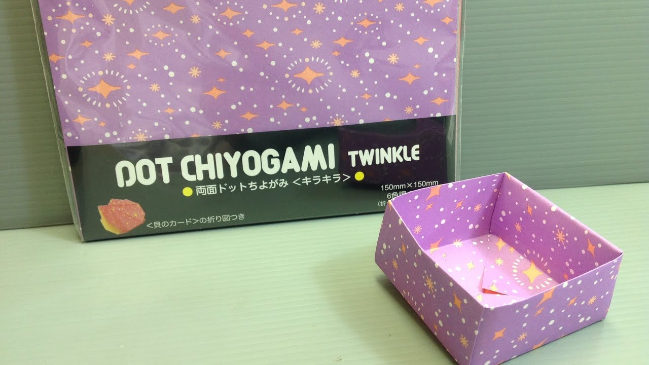 Grimm Hobby Dot Chiyogami Twinkle Origami Paper Unboxing!