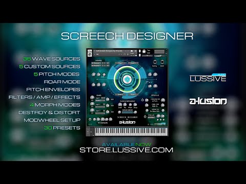 A-lusion presents: The Hardstyle Screech Designer (Lussive Audio)