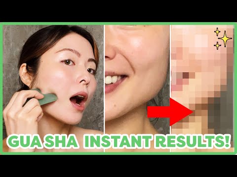 GUA SHA FOR SAGGY JOWLS, MARIONETTE LINES, SMILE LINES (INSTANT RESULTS!) LOOK YOUNGER THAN YOUR AGE