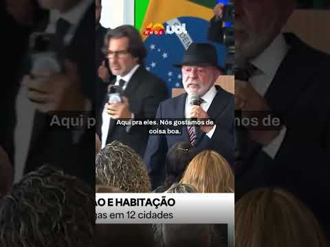 Lula mostra dedo do meio durante discurso a quem acha que “pobre não gosta de coisa boa”