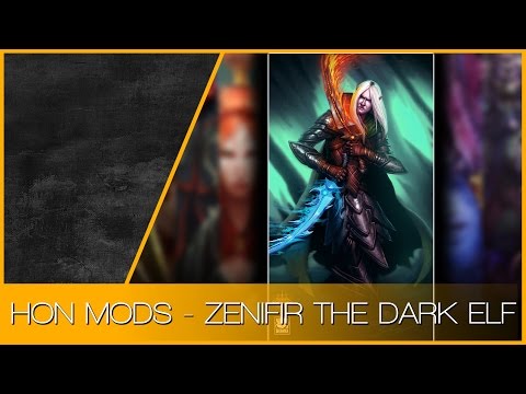 HON MODS - Ultimate Zenifir The Dark Elf SWIFTBLADE (.honmod)