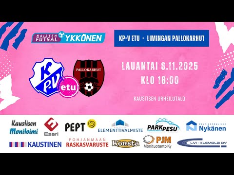 KP-V etu - Limingan Pallokarhut 8.11.2025