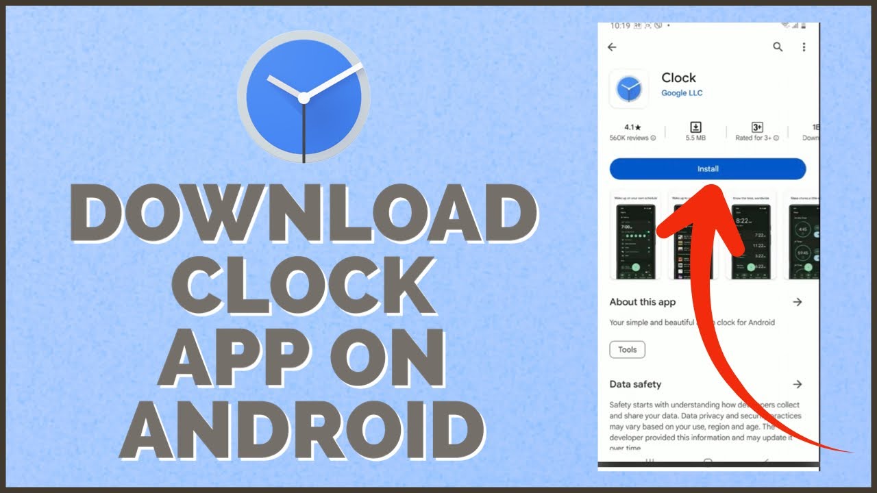 How to Download & Install Clock App on Android 2023?