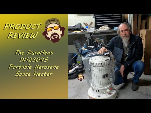 Portable Kerosene Heater 2600W Freestanding, 4.6L Green Outdoor Indoor Emergency Heating, Adjustable Height, Long-Lasting Heat for Garage Camping Rooms, Lightweight Safe Design video review thumbnail