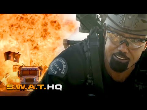 Hondo's Epic Van To Helicopter Stunt | S.W.A.T.