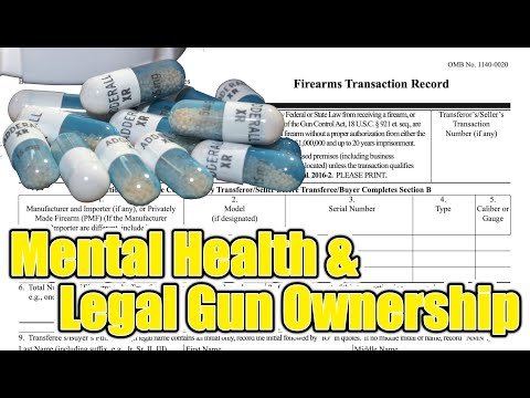 Psychische Gesundheit, die 4473 und legaler Waffenbesitz