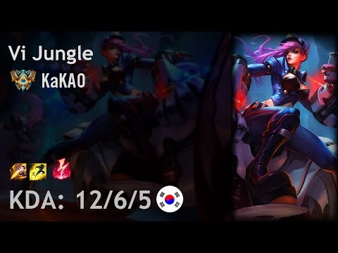 Vi Jungle vs Elise - KaKAO - KR Challenger Patch 7.24